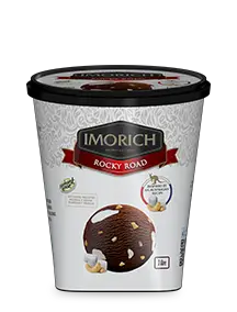 Elephant House Imorich Rocky Road 1 Ltr Tub
