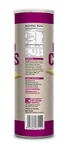 Mr.Potato Potato Chips BBQ Canister 145gm