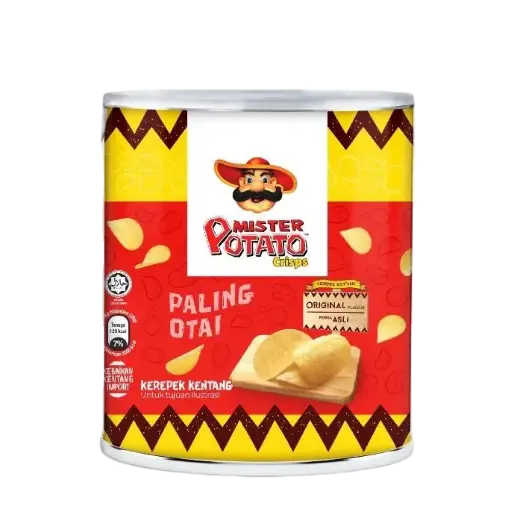Mr.Potato Potato Chips Original Canister 40gm