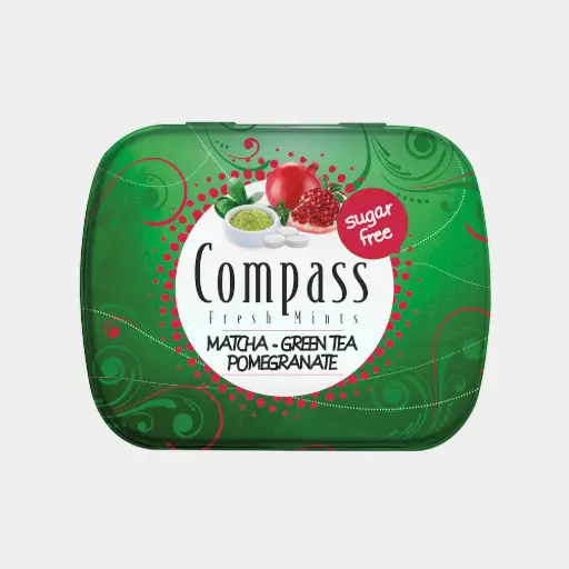 Compass Mini Matcha - Green Tea Pomegranate  7g