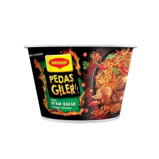 Maggi Noodles Pedas Giler Roast Chicken 93g