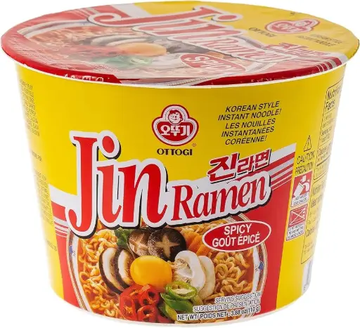 Ottogi Jin Ramen Spicy Bowl 110g