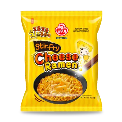 Ottogi Stir Fry Cheese Ramen 120g