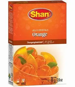SHAN JELLY ORANGE CRYSTALS 80GM