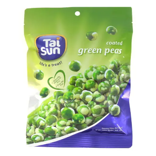TAI SUN GREEN PEAS ROASTED SNACK DELIGHT 150GM