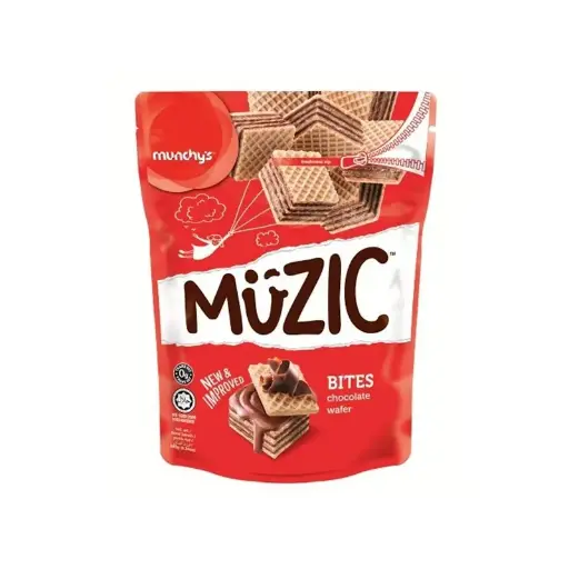 Muzic Wafer Cube Chocolate 90g