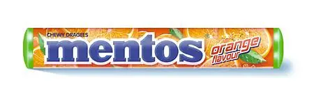 MENTOS ORANGE 28.6g