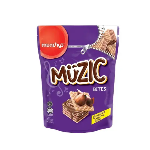 Muzic Wafer Cube Hazelnut 180g