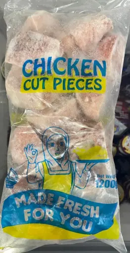 Chicken Curry Cut 1.2 Kg - Anthoney's (Skin on 10s) 