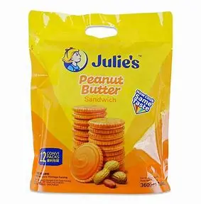 Julies Biscuits Peanut Butter Sandwich 12.6g