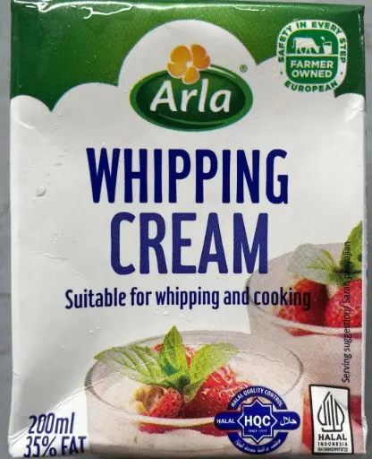 ARLA Cream Whip 36% UHT 200ml