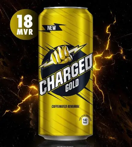 Charged Gold 250ml Can 
