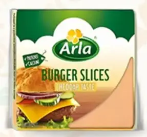 ARLA BURGER CHEESE SLICCES 200g
